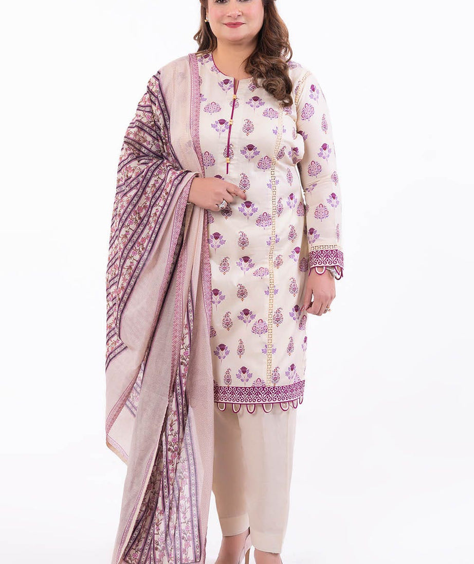 Gul Ahmed Summer Lawn'25 CL#42300-B