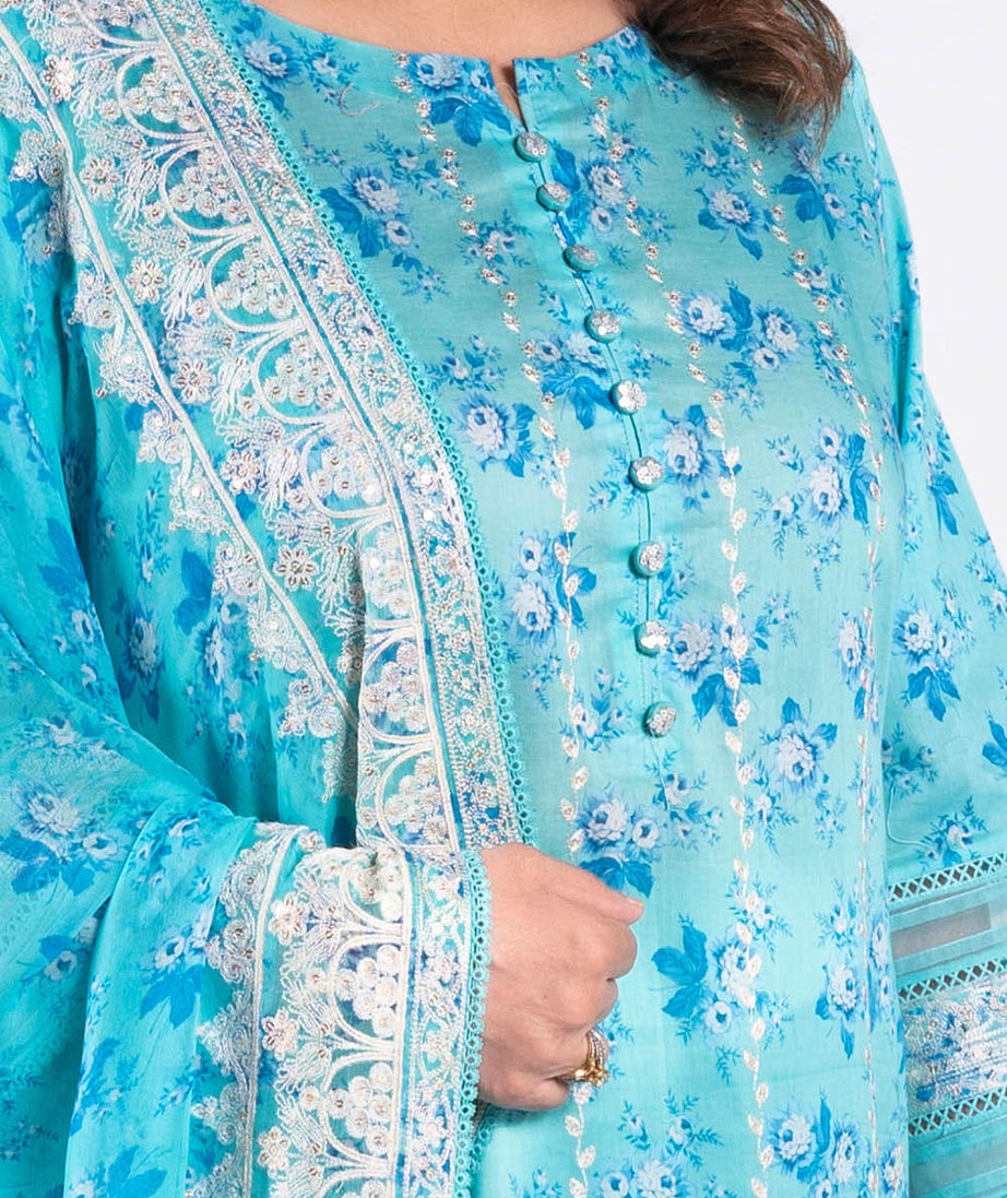Gul Ahmed Summer Lawn'25 BM#52001