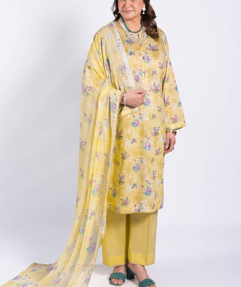 Gul Ahmed Summer Lawn'25 BM#52007