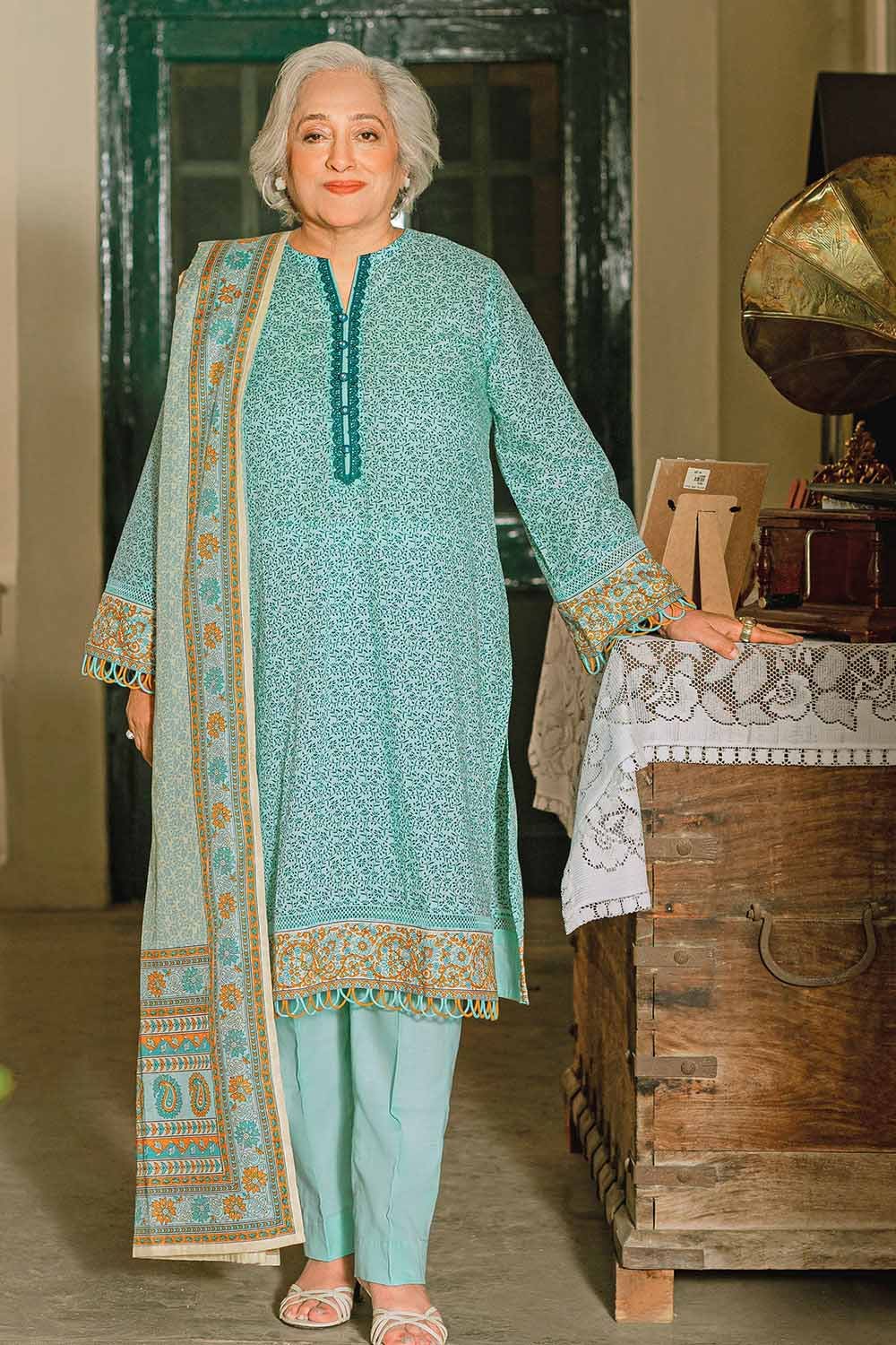 Gul Ahmed Lawn`23 CL#32079-B