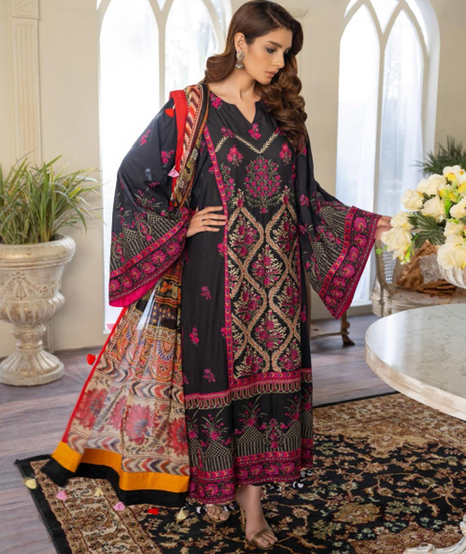 Freesia Luxury Lawn`21 D#06