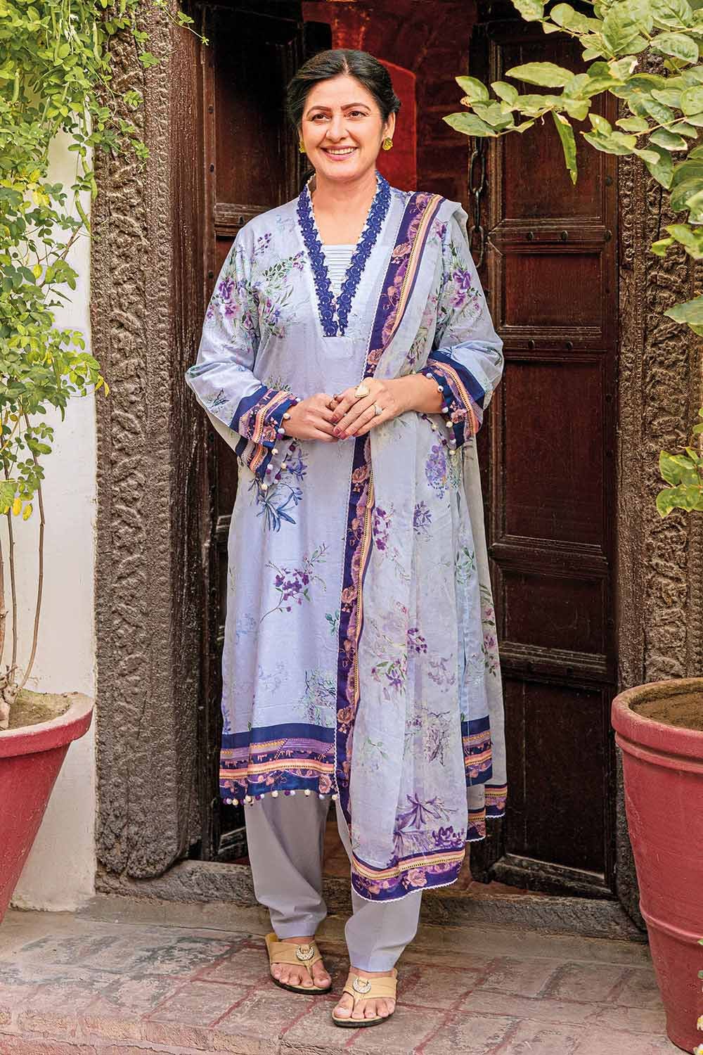 Gul Ahmed Lawn`23 BM#32005-A