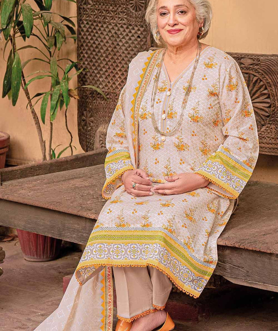 Gul Ahmed Lawn`23 CL#32127-B