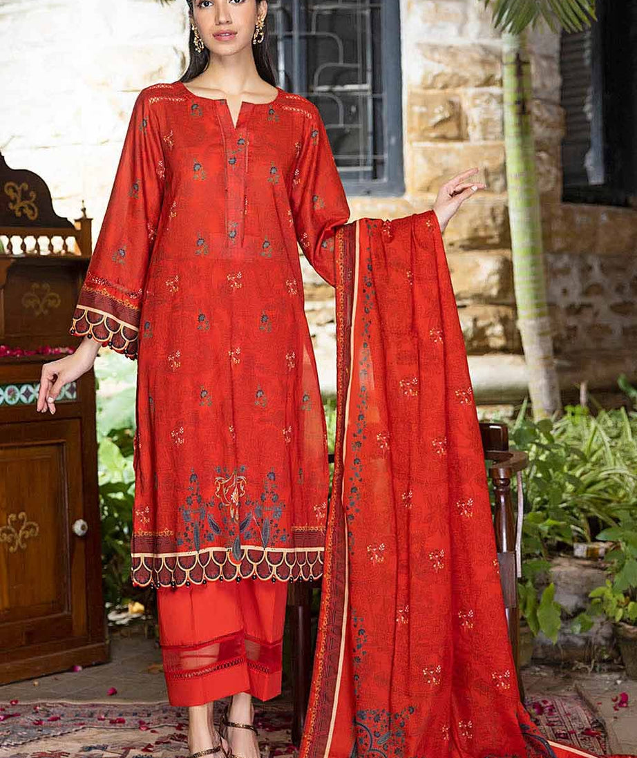 Gul Ahmed Print Lawn`23 CL#32252-A