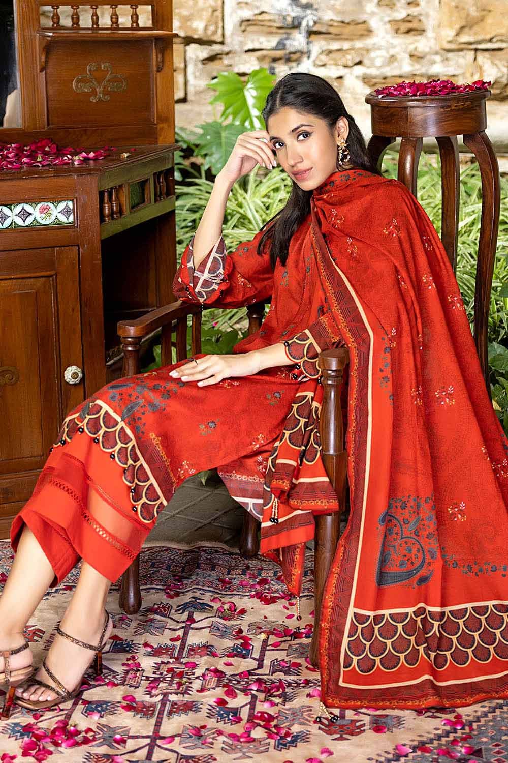 Gul Ahmed Print Lawn`23 CL#32252-A