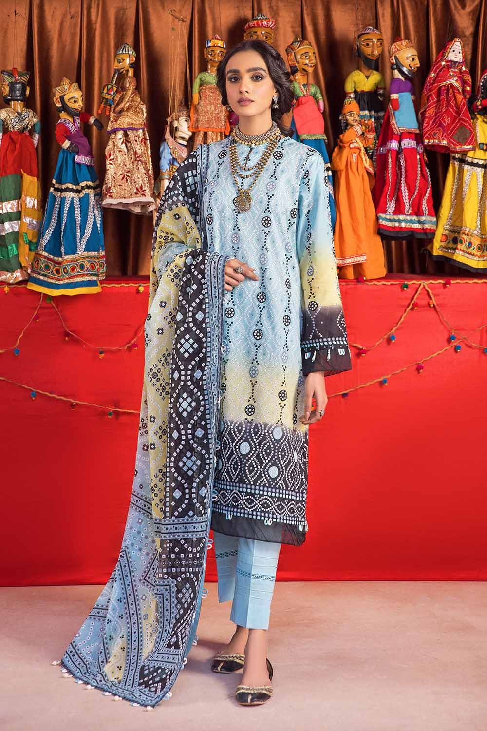 Gul Ahmed Lawn`23 CL#32097 A