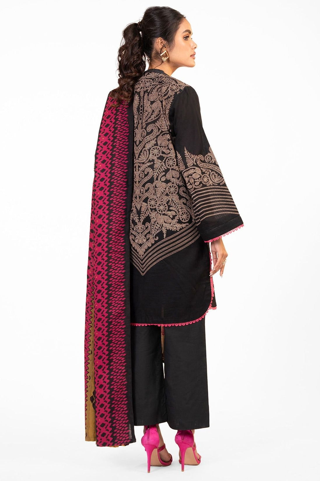 Al-Karam Winter Collection`22 FW#8 Black