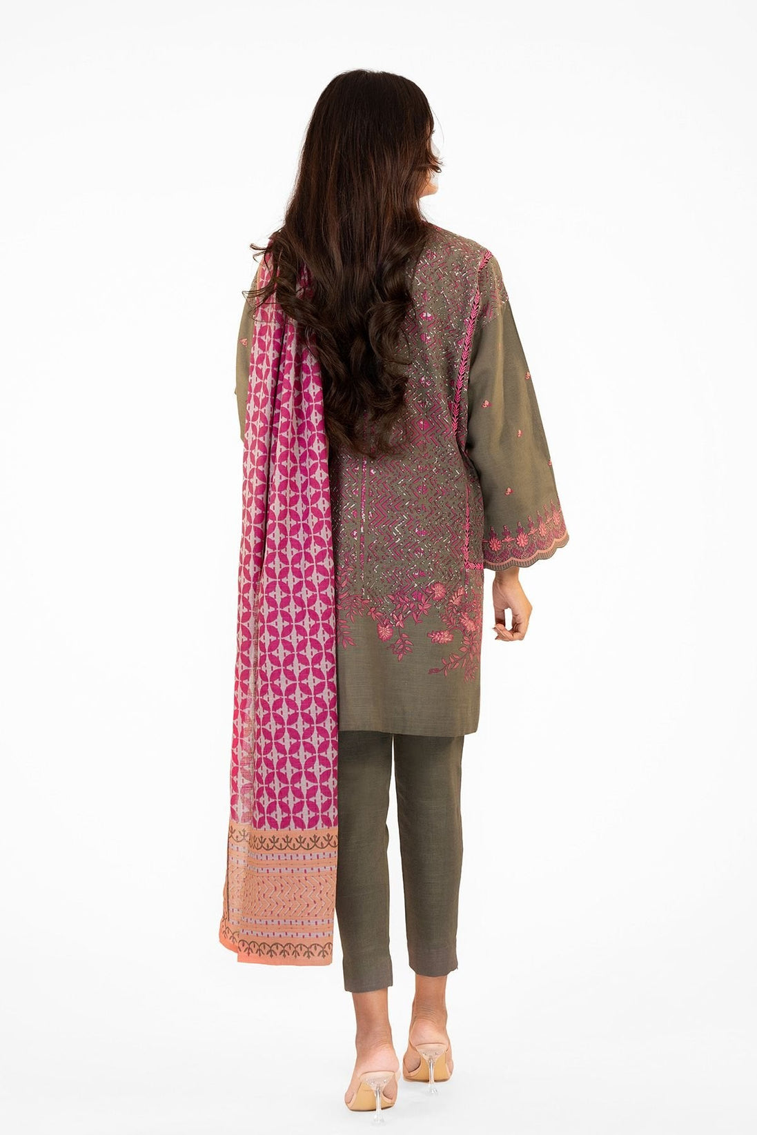 Al-Karam Winter Collection`22 FW#24.1 Grey
