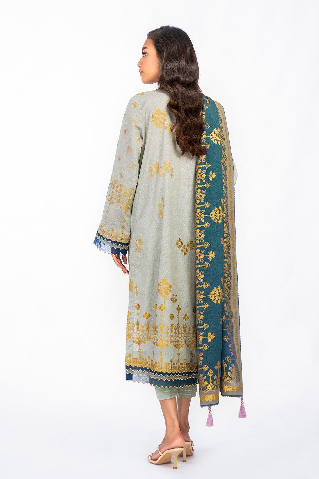 Al-Karam Winter Collection`22 FW#32.1 GREY
