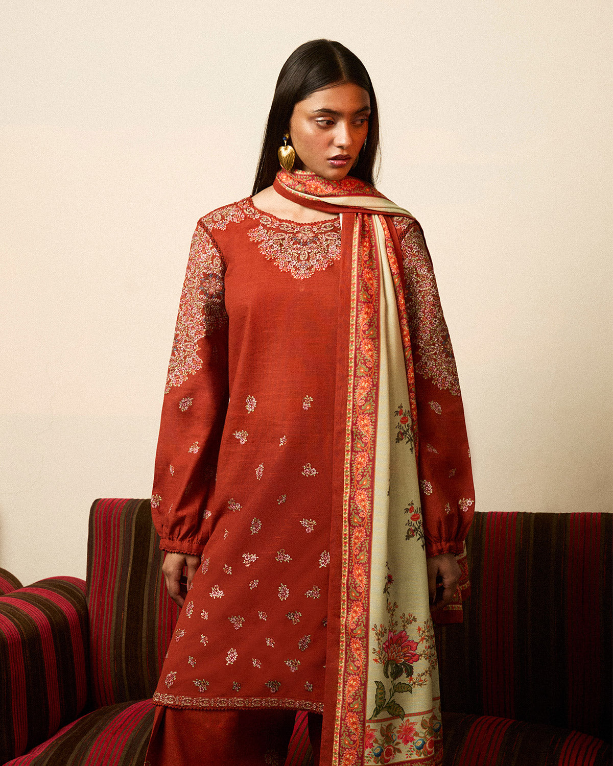Jugnu By Hussain Rehar Autumn Winter`24 (Aurelia)