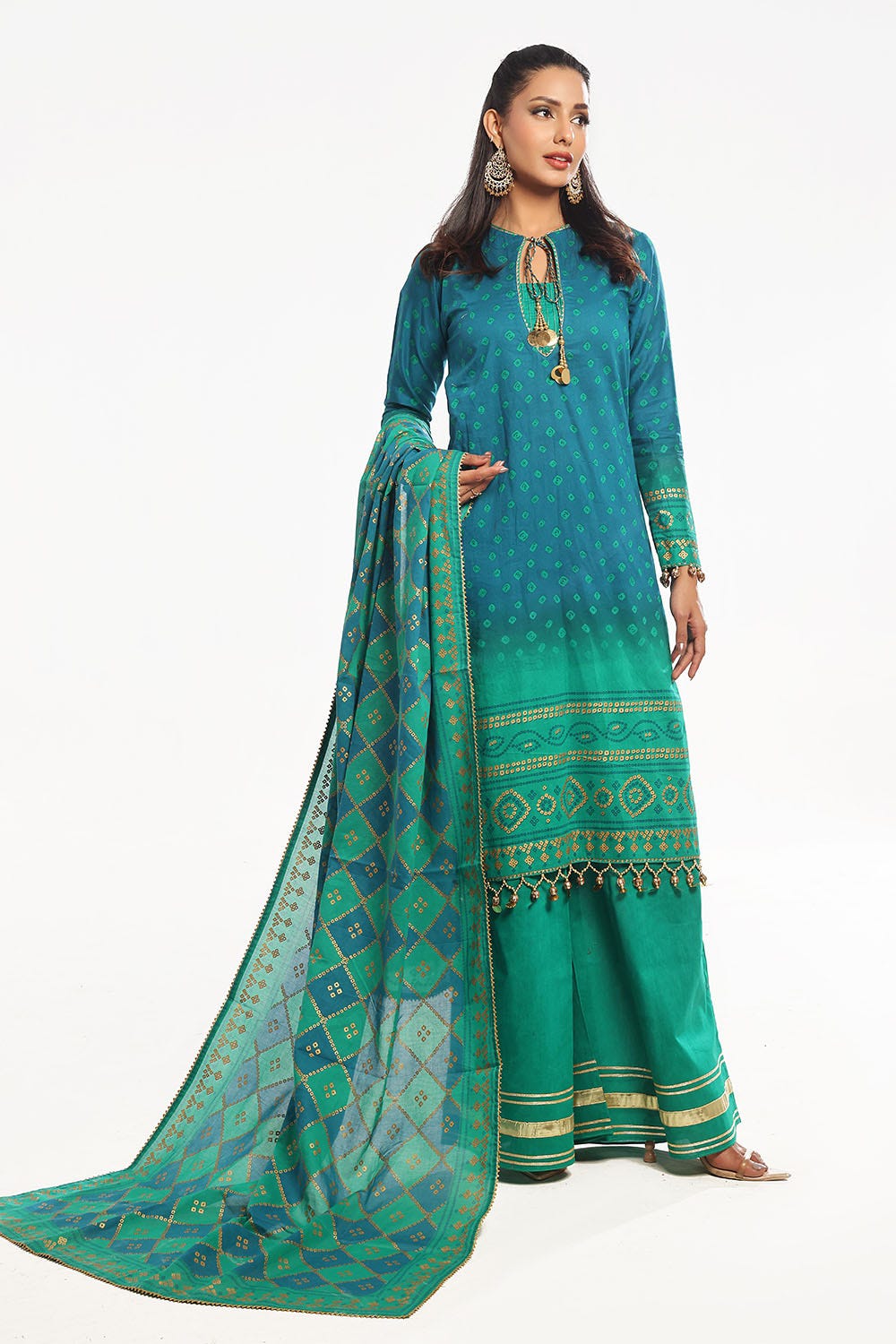Gul Ahmed Summer Lawn'25 CL #52410A