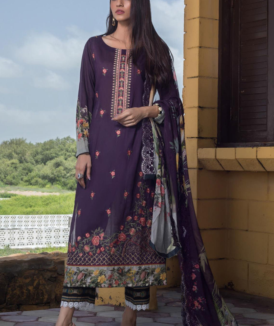 Iman Embroidered Lawn`21 D#05
