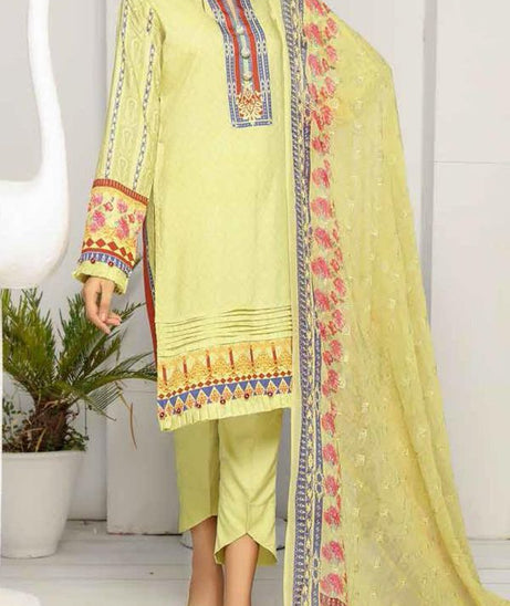 Khaka Emb Viscose P/Scrool`20 D#6