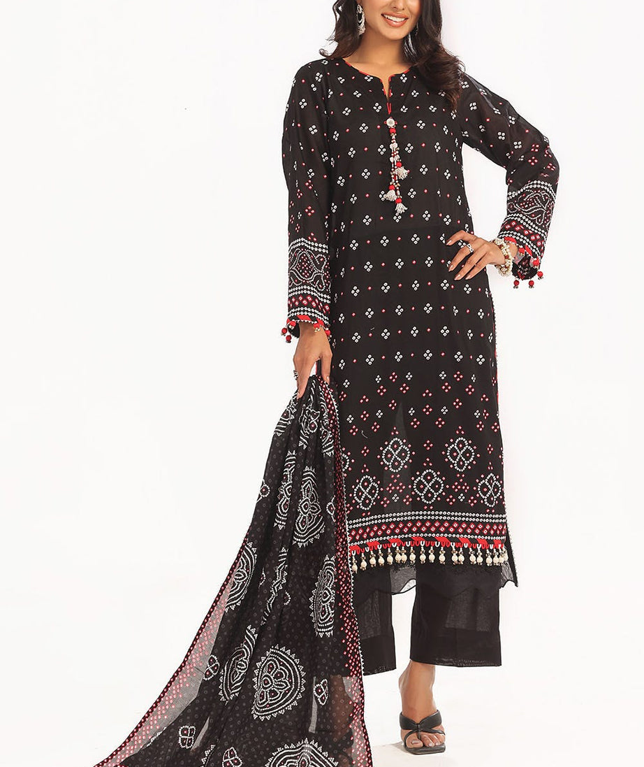 Gul Ahmed Summer Lawn'25 CL #52171A