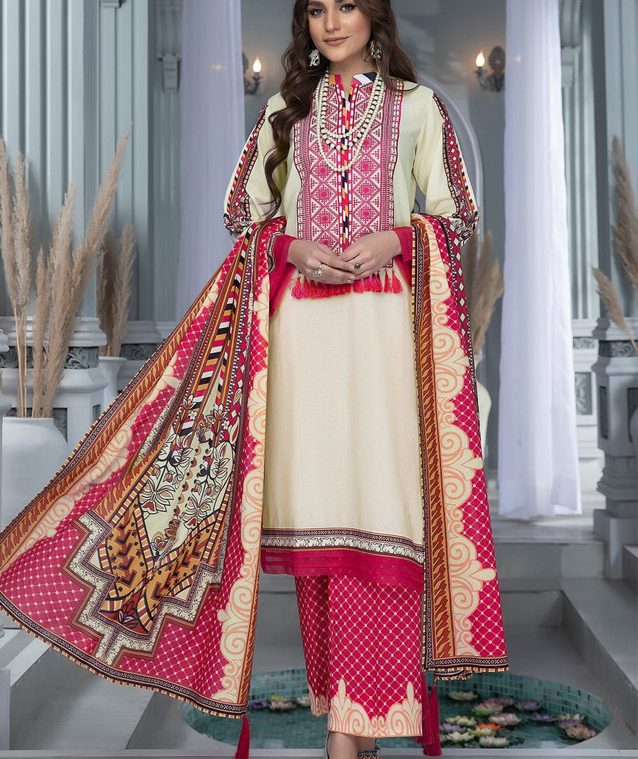 Khas Aizal Print Lawn`23 KLA#1686