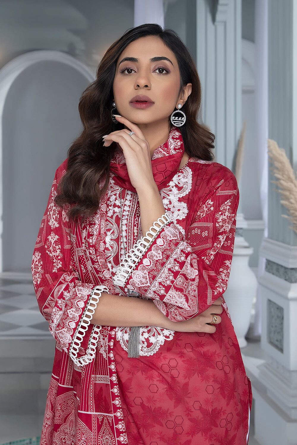 Khas Aizal Print Lawn`23 KLA#1692