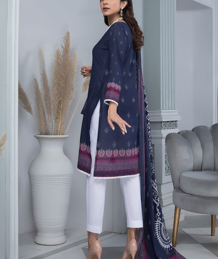 Khas Aizal Print Lawn`23 KLA#1694