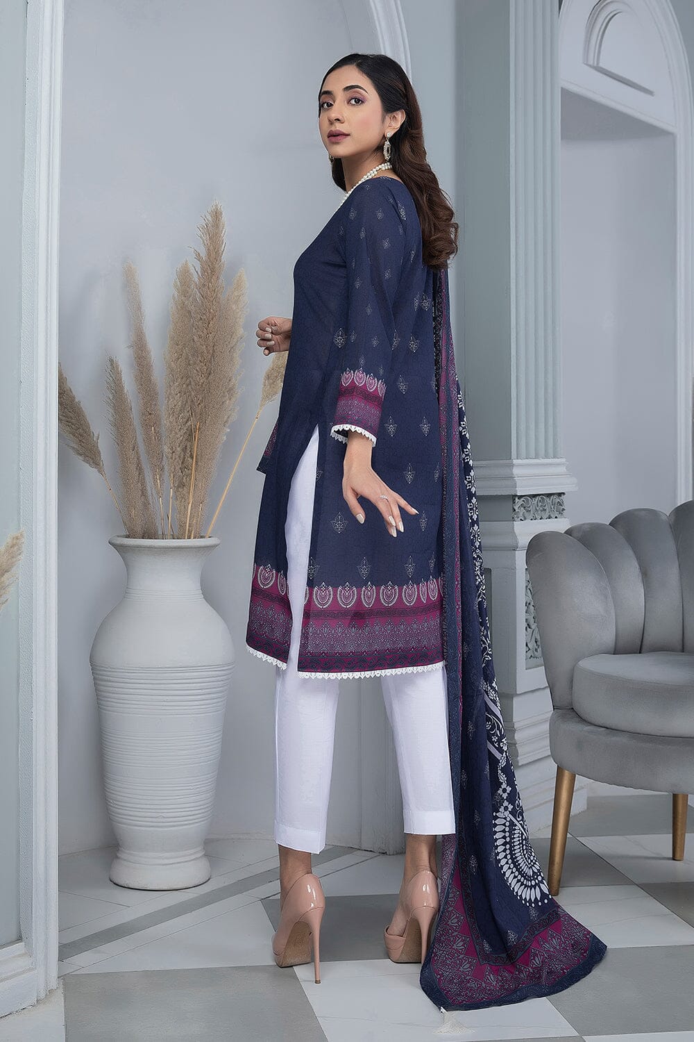 Khas Aizal Print Lawn`23 KLA#1694