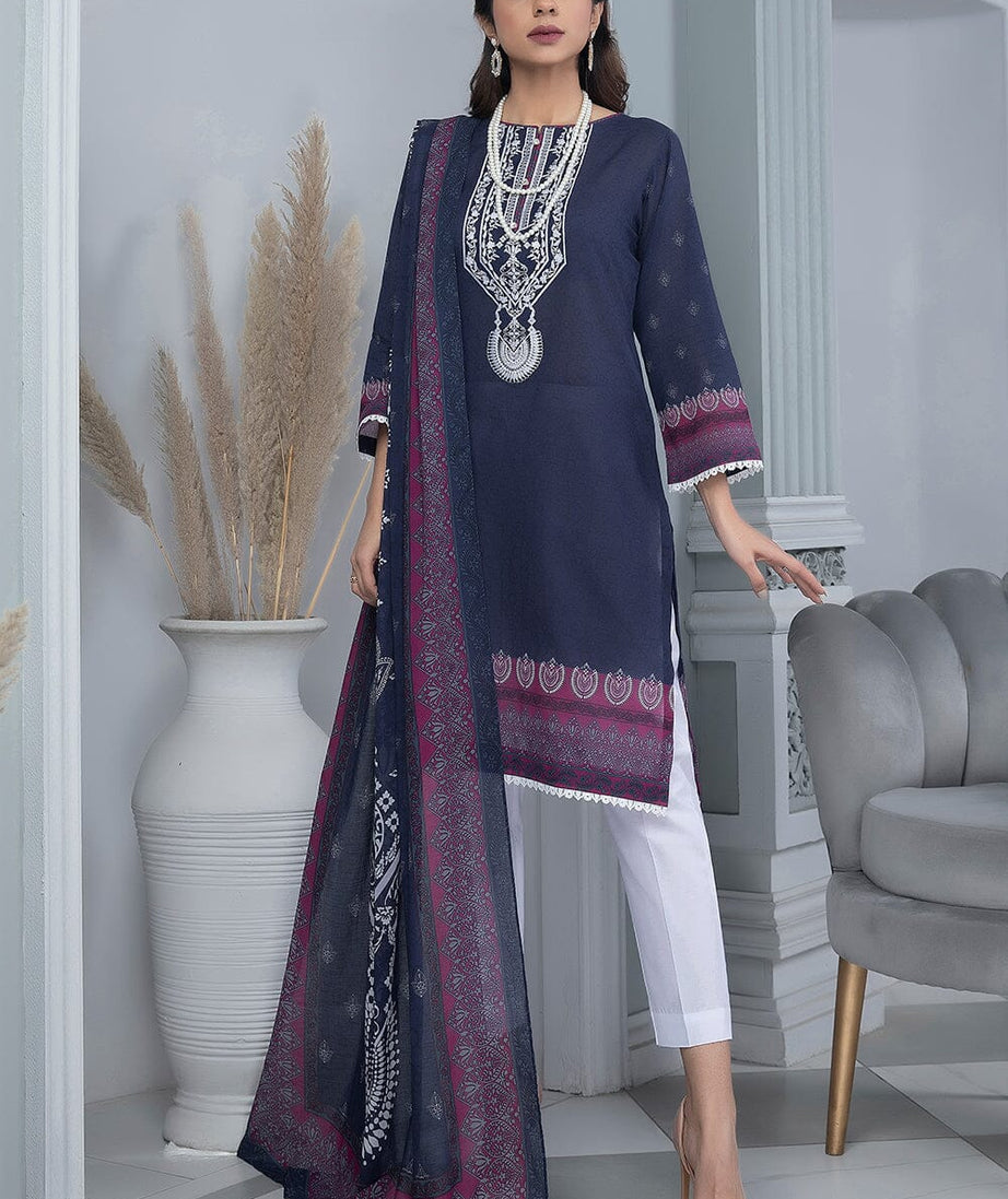 Khas Aizal Print Lawn`23 KLA#1694