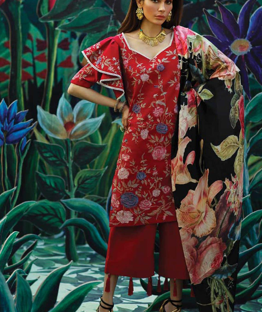 Mahgul luxury Lawn`21 D#08