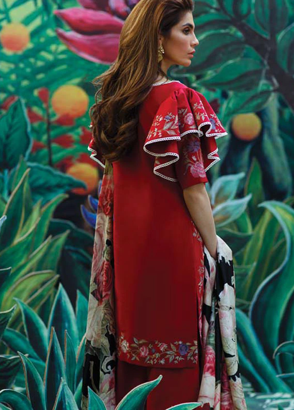 Mahgul luxury Lawn`21 D#08