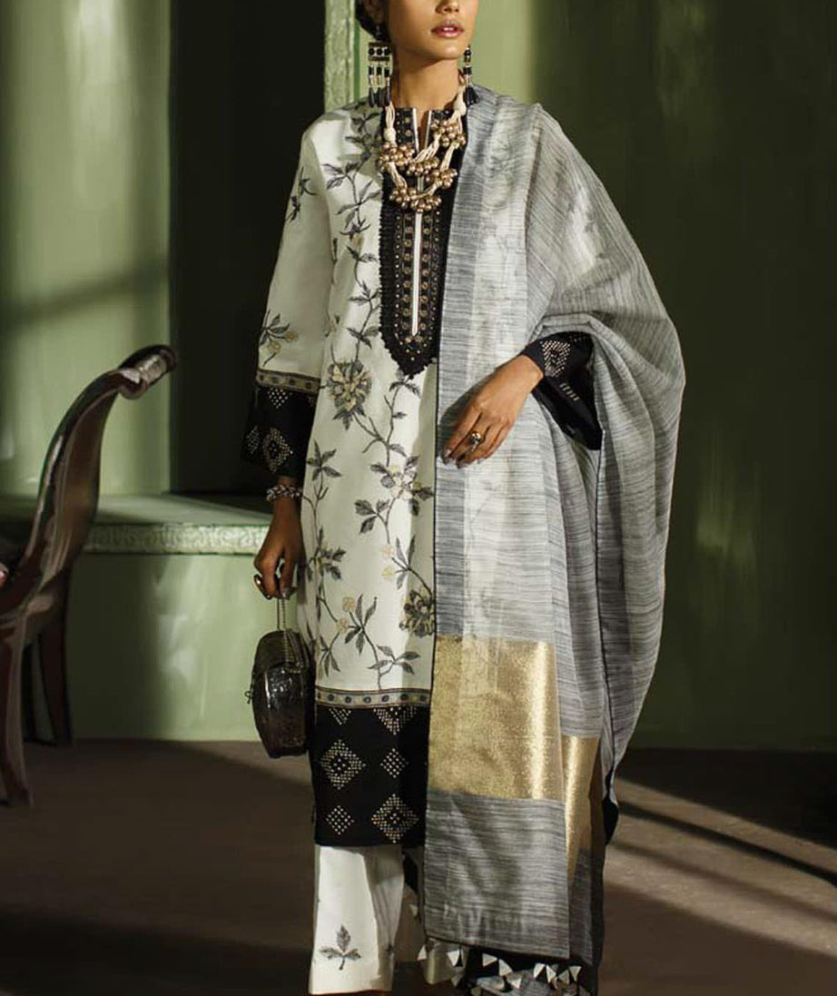 Mahgul luxury Lawn`21 D#14