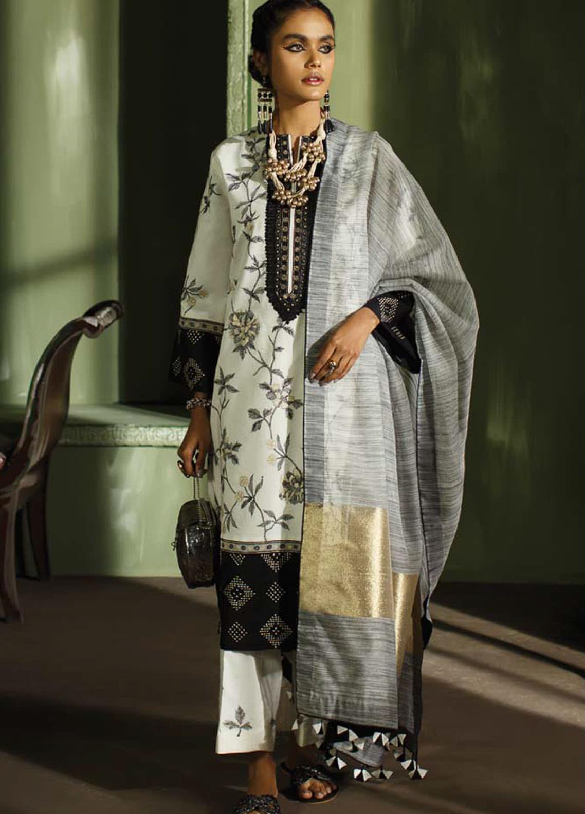 Mahgul luxury Lawn`21 D#14