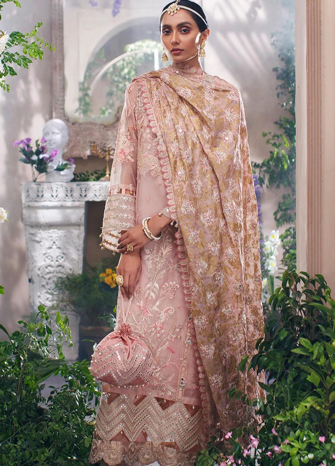 Mahgul Luxury Chiffon'21 D#2 Opal Blossom