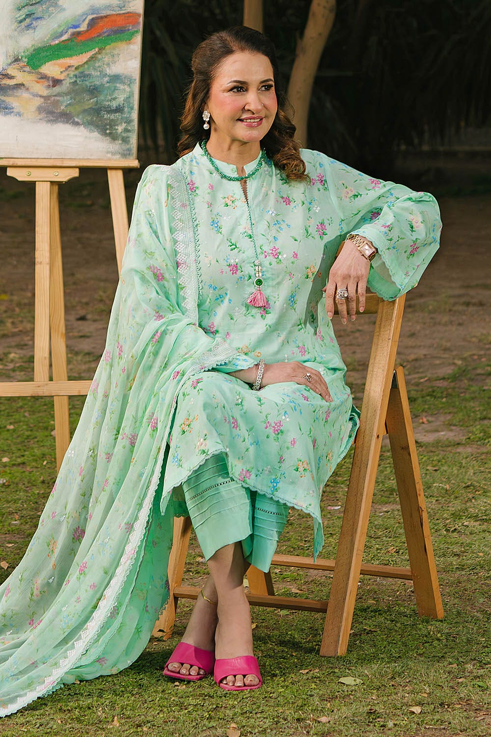 Gul Ahmed Summer Lawn'25 BM#52008