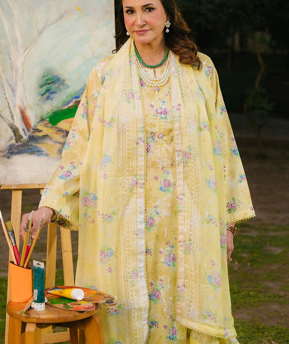 Gul Ahmed Summer Lawn'25 BM#52007