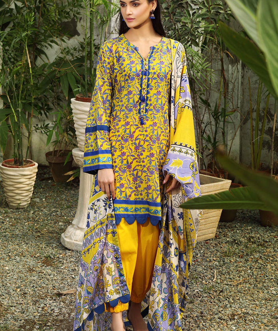 Gul Ahmed Summer Lawn'21 CL#1168A