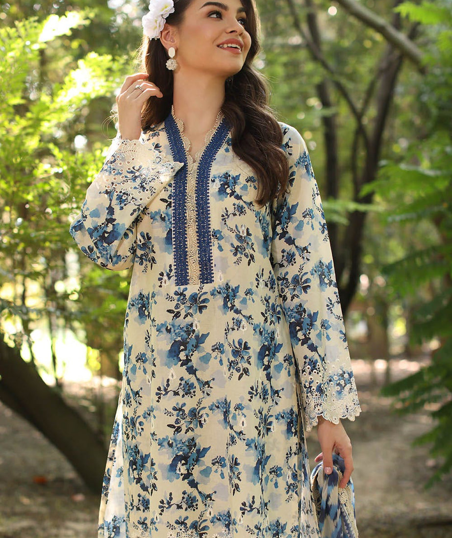 Gul Ahmed Summer Lawn'25 PR#52008-A