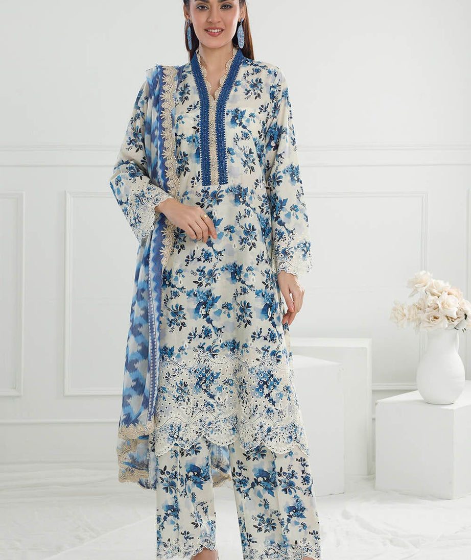 Gul Ahmed Summer Lawn'25 PR#52008-A