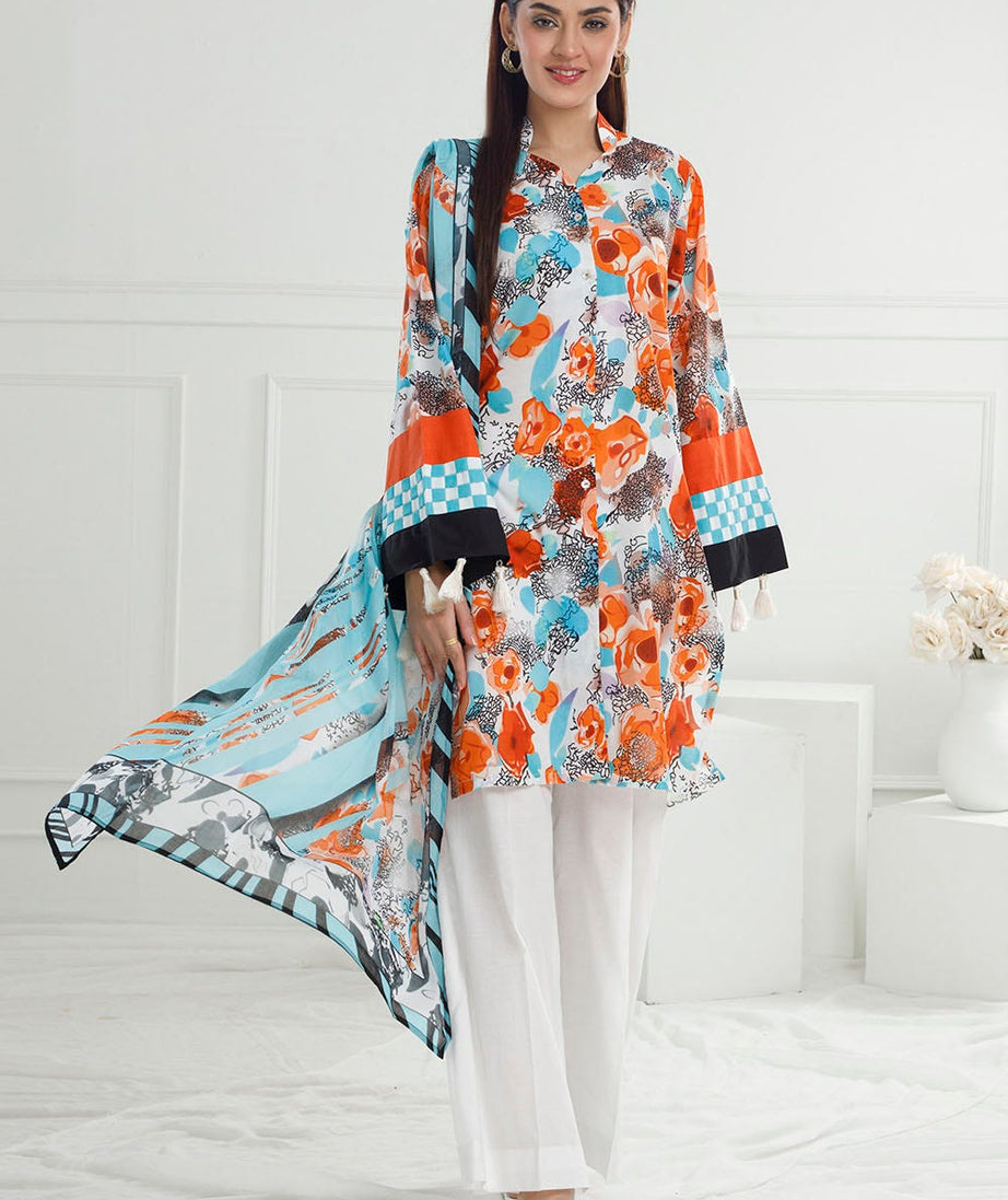 Gul Ahmed Summer Lawn'25 CL#52563