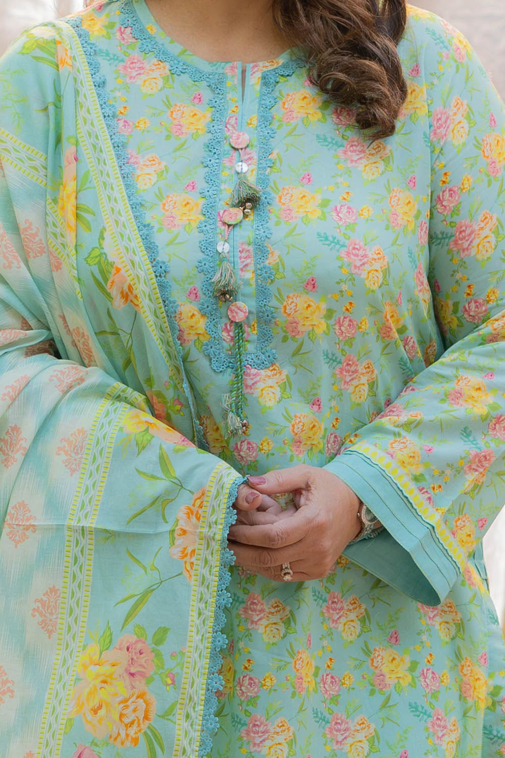 Gul Ahmed Summer Lawn'25 CL#52417