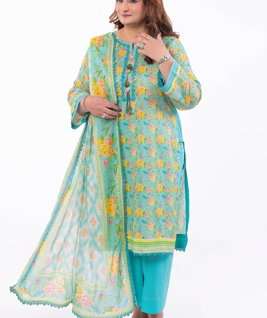 Gul Ahmed Summer Lawn'25 CL#52417