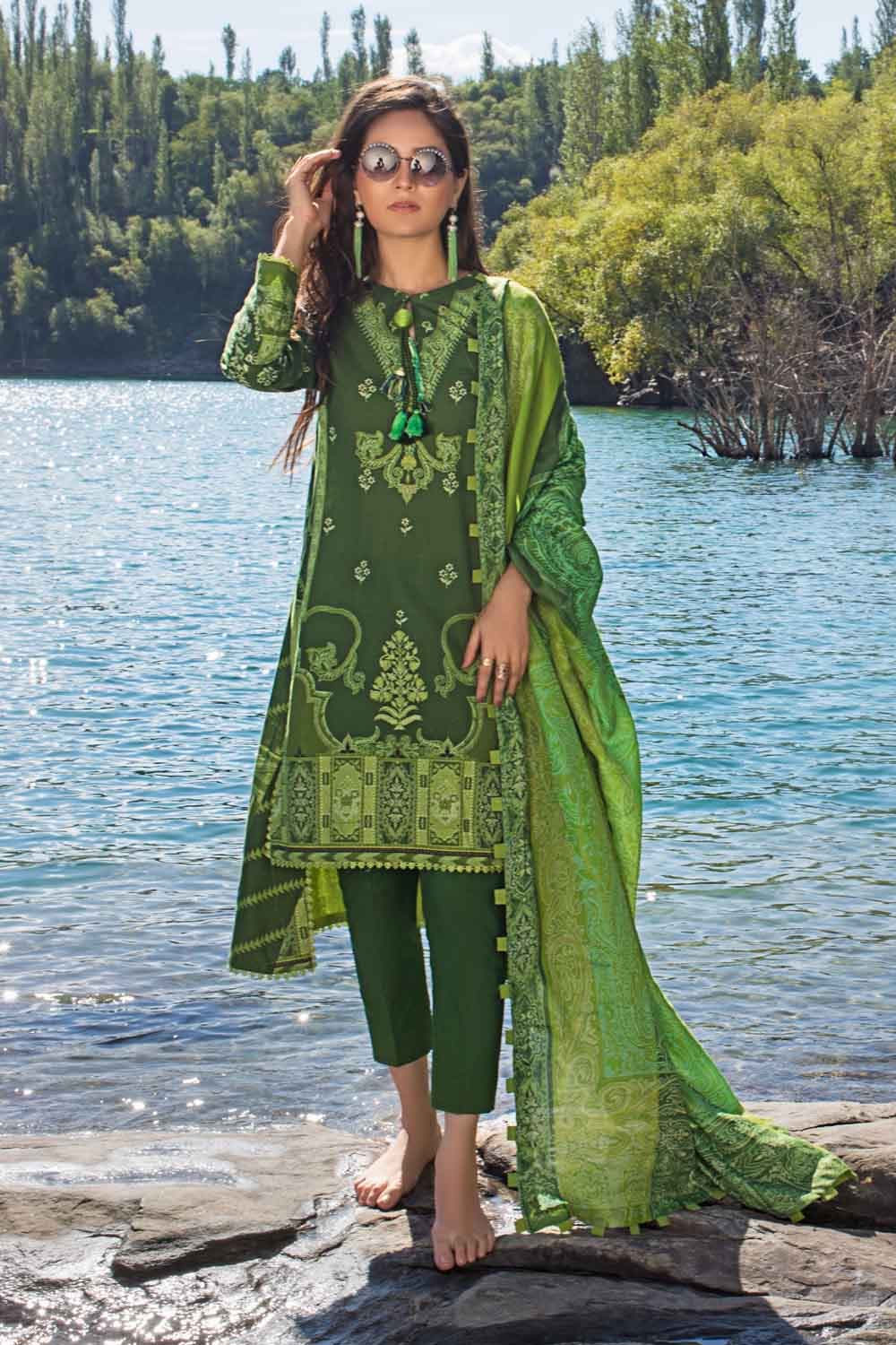 Gul Ahmed Winter Collection`21 PVS # 12014