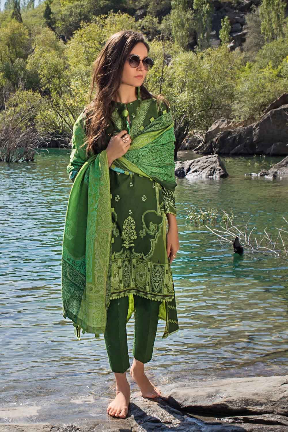 Gul Ahmed Winter Collection`21 PVS # 12014