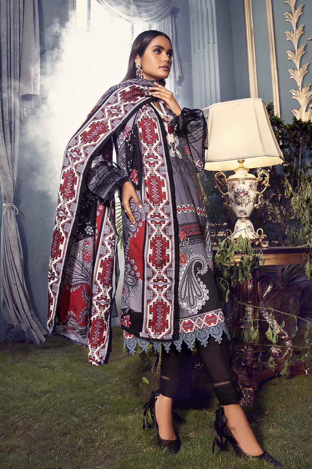 Gul Ahmed Winter Collection`22 AP#12067