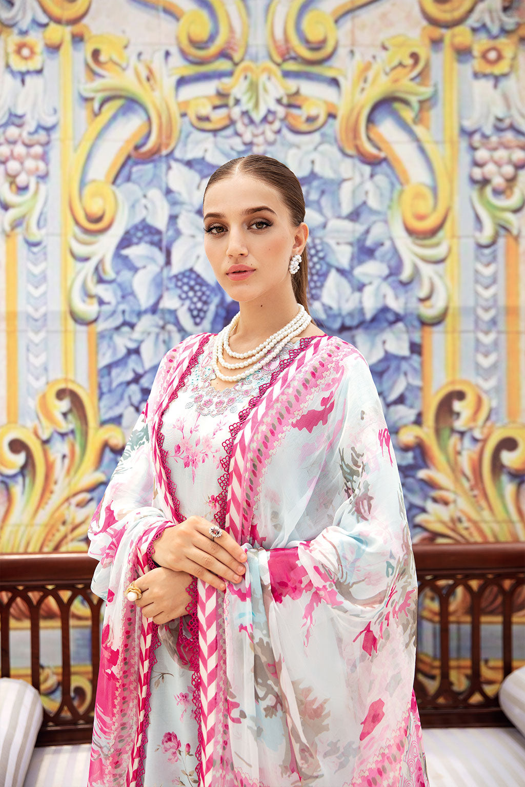 Ramsha Rangrez L/Lawn'25 Vol-6 D#610