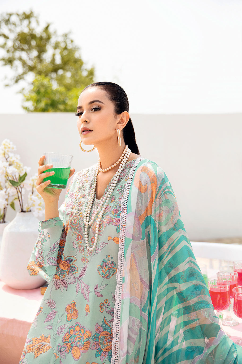 Ramsha Rangrez L/Lawn'25 Vol-6 D#607