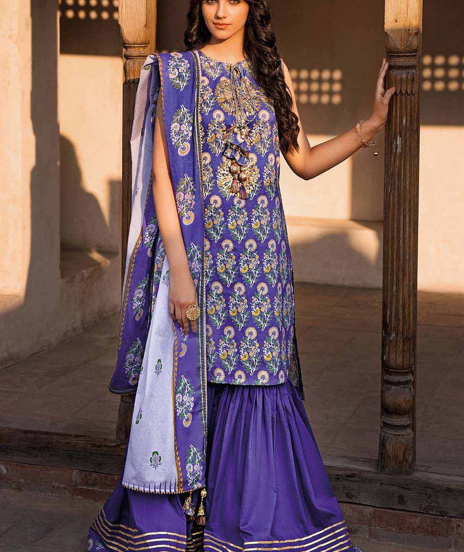 Gul Ahmed Print Lawn`23 CL#32238-B
