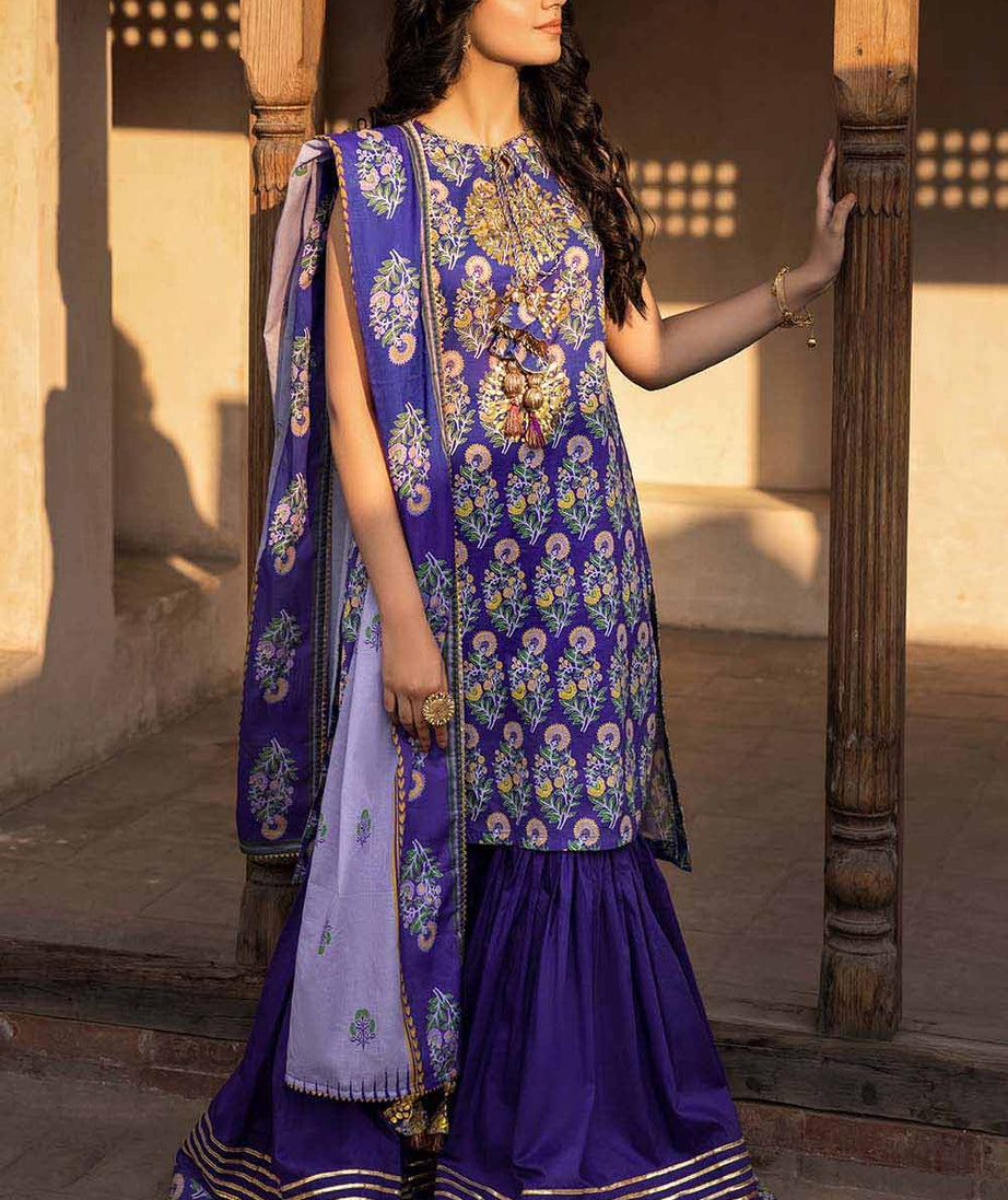 Gul Ahmed Print Lawn`23 CL#32238-B