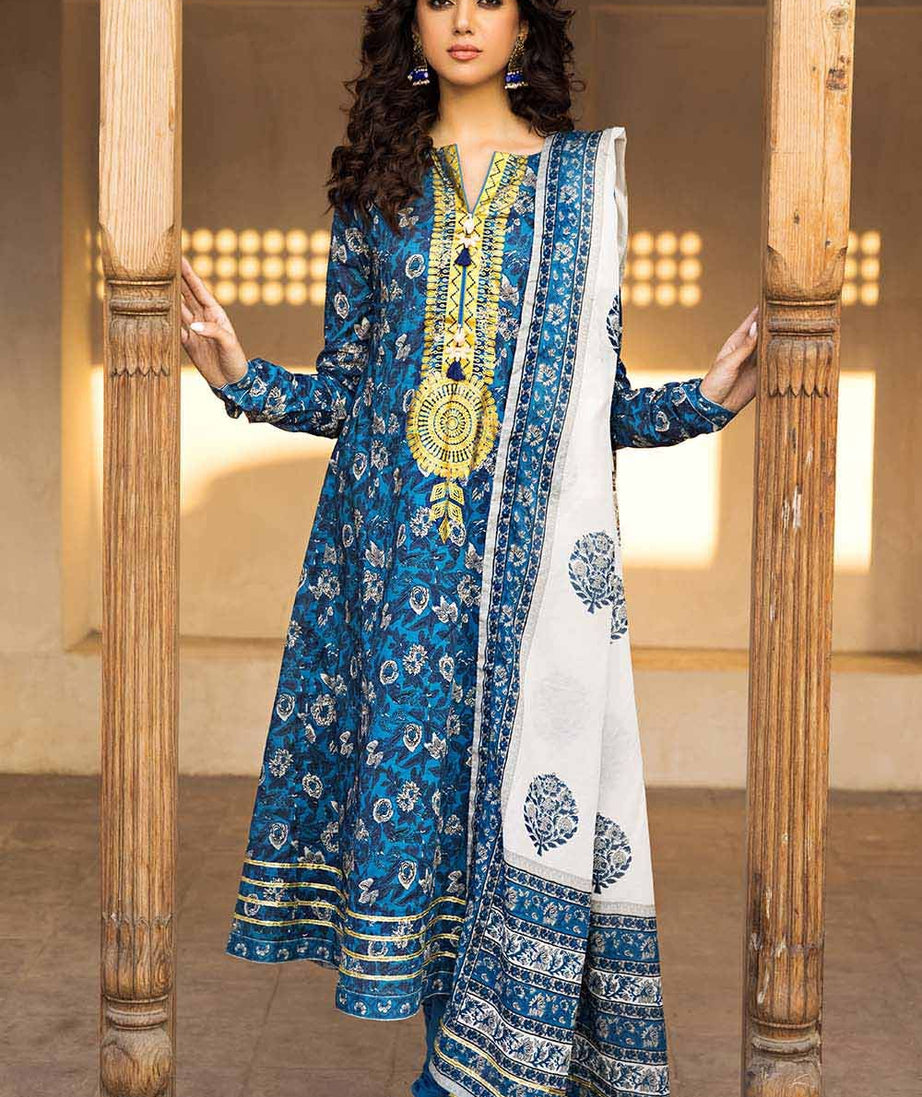 Gul Ahmed Print Lawn`23 CL#32243-B
