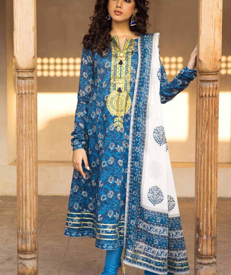 Gul Ahmed Print Lawn`23 CL#32243-B
