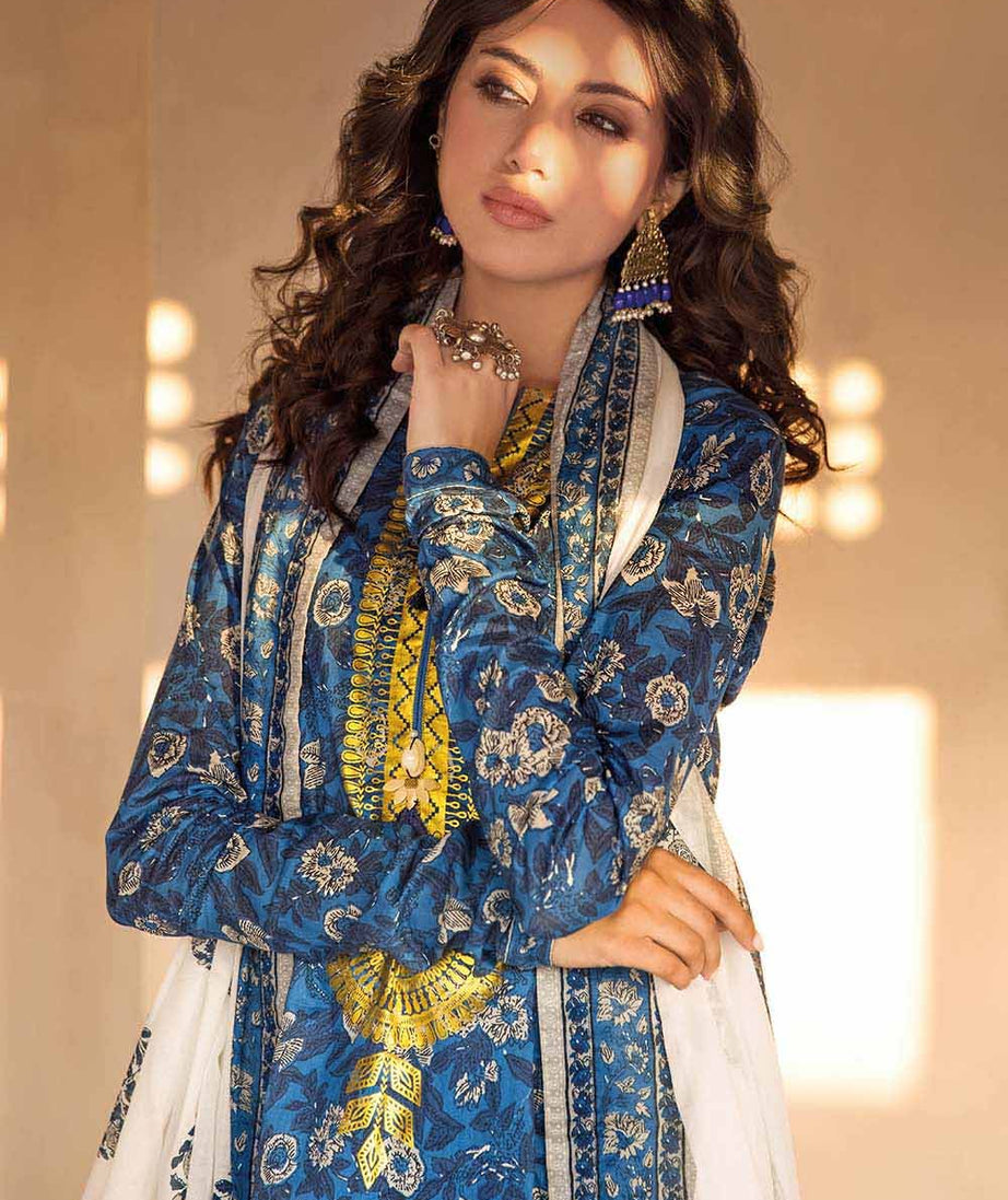 Gul Ahmed Print Lawn`23 CL#32243-B