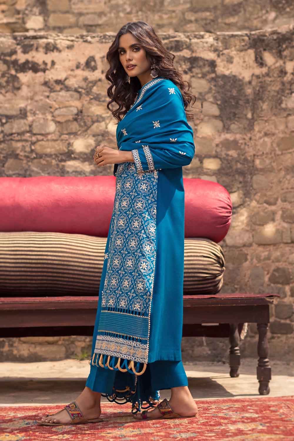 Gul Ahmed Winter Collection`21 AP # 12065