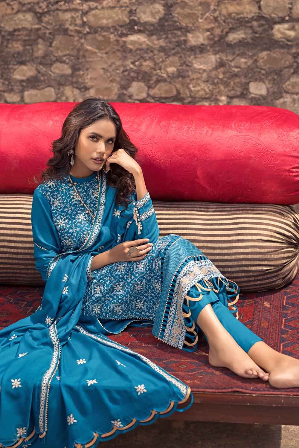 Gul Ahmed Winter Collection`21 AP # 12065