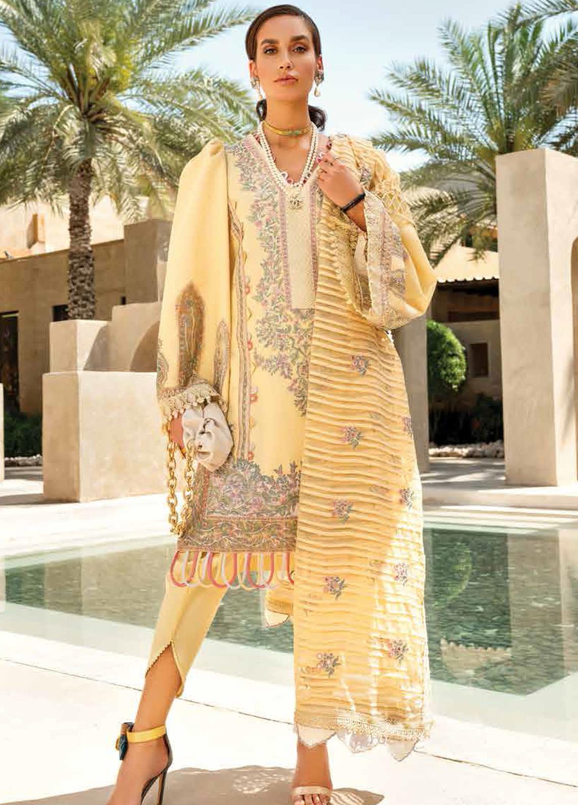 Shiza Hassan Luxury Lawn`21 D#2-B