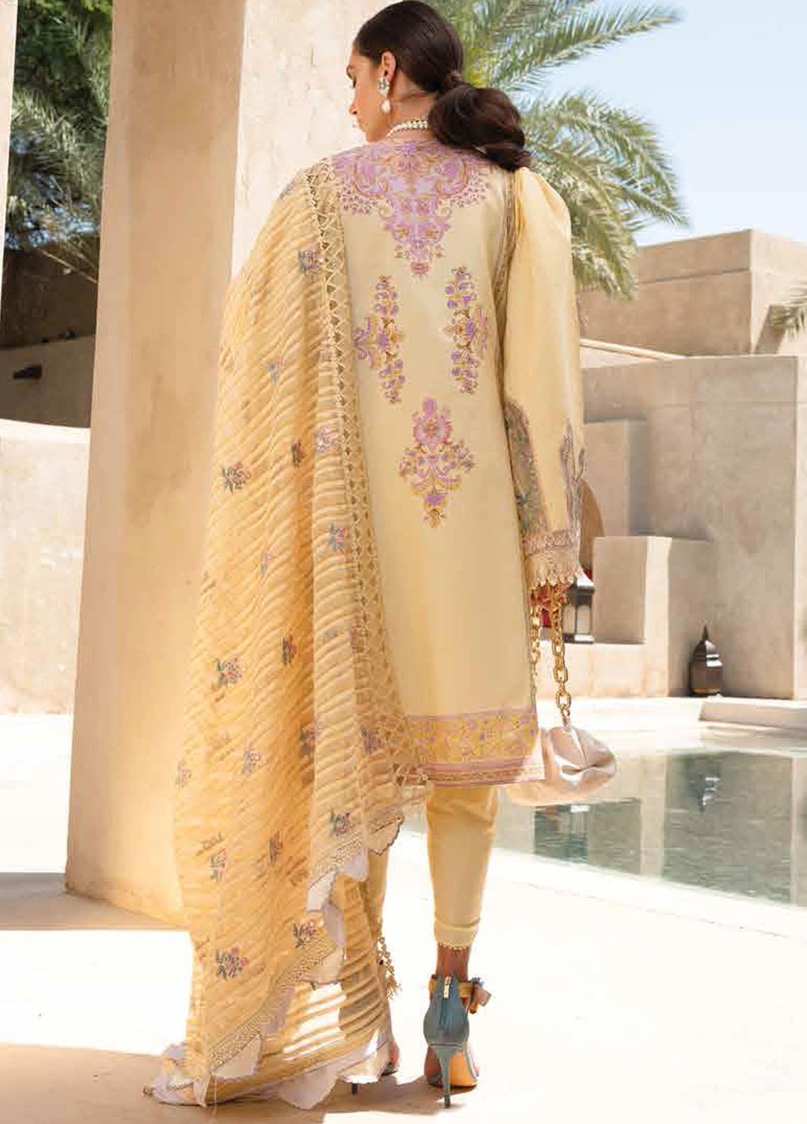 Shiza Hassan Luxury Lawn`21 D#2-B